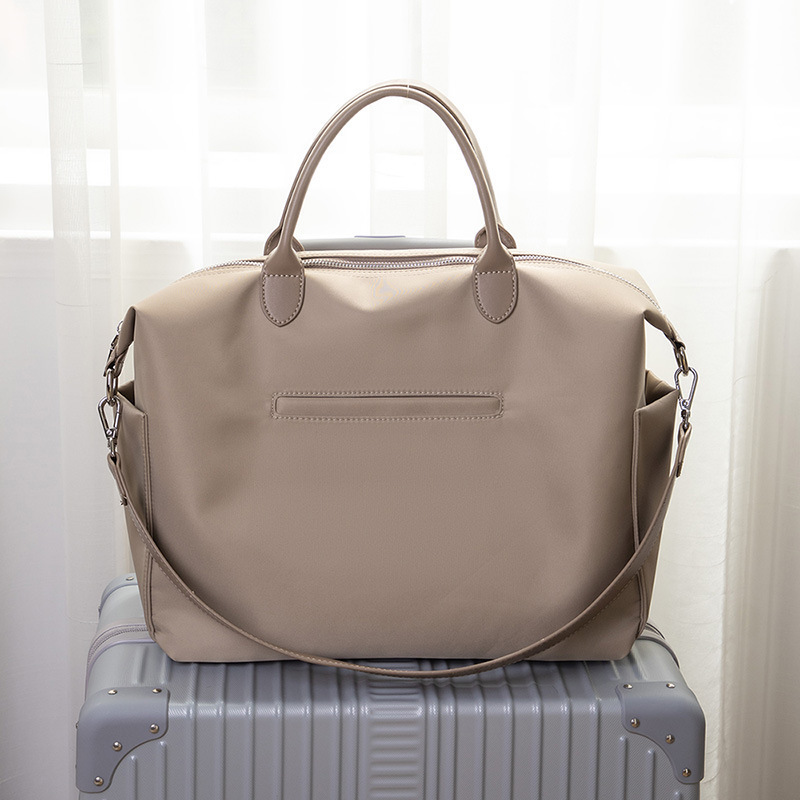 Bolso de tela Oxford para viajes de negocios y viajes de cercanías Bolso de mano de gran capacidad impermeable de ocio Bolso de hombro ligero para el trabajo