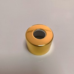 メーカーは24歯の小さな穴のアロマセラピーカバー、電気分解された明るい金色のアルミニウムリングカバー、乳首カバー、エッセンシャルオイルボトルを供給しています。