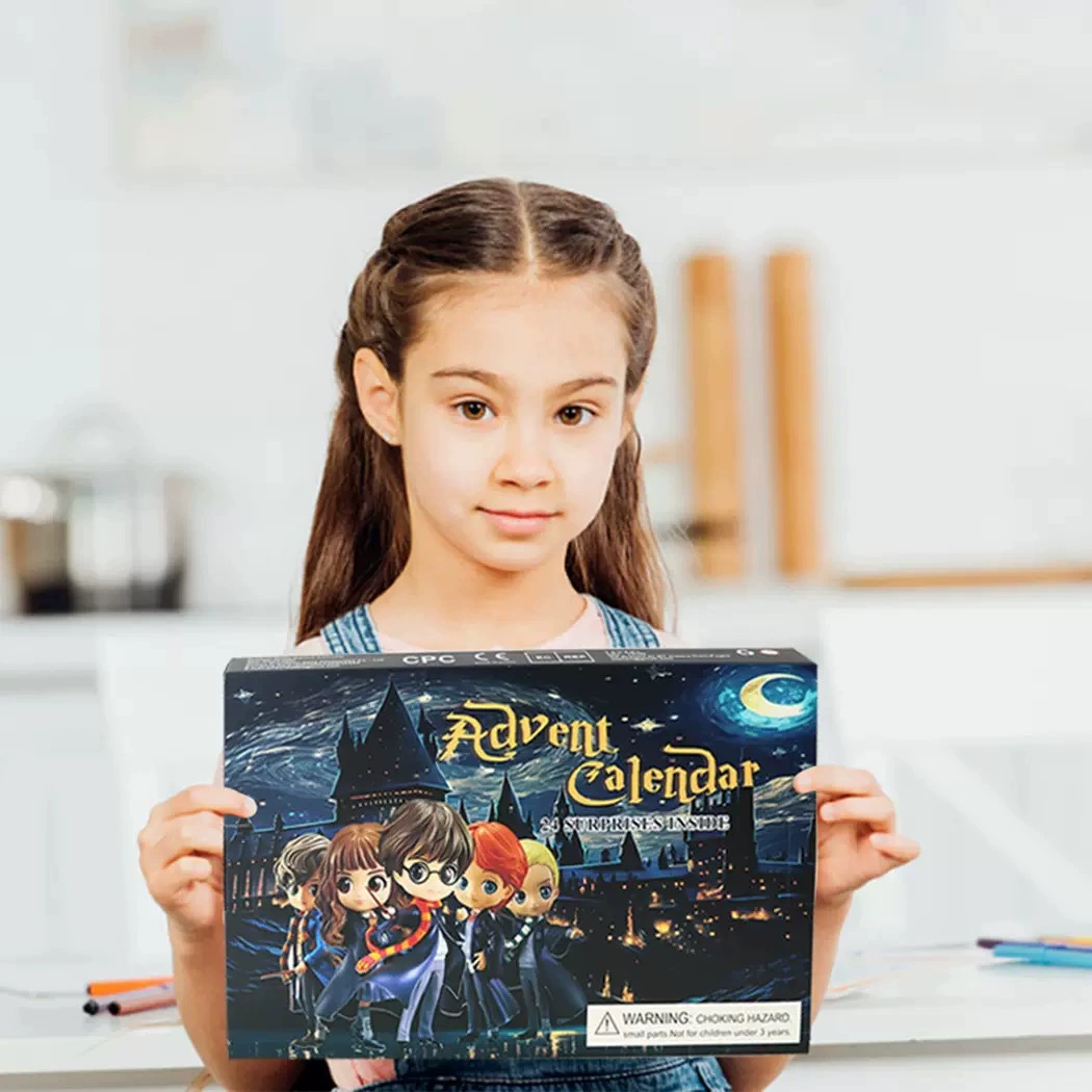 Новогодняя игрушка, календарь, набор, новый сборник, Гарри Поттер, 24 дня, подарок на день рождения