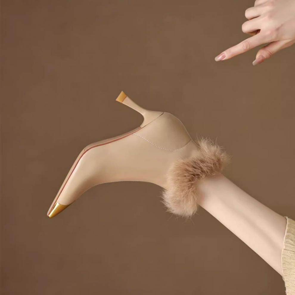 Chic Ankle Boots - Close Up