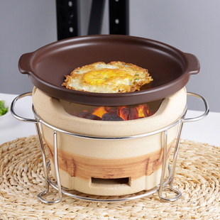 Japanese-style Clay Grill Sideside Stove Carbon Stove Small Stove Mud Stove Tea Cooking Small Carbon Stove Earth Hot Pot Household Roast Stove