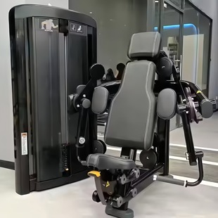 Commercial professional pin-style double muscle bending and lifting equipment strength fitness equipment sitting type double muscle bending and lifting trainer