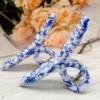 11CM streamer (blue and white porcelain)