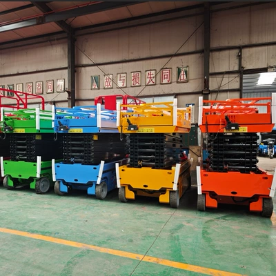 Avtomobil fırlanan platformaları: scissor-type hydraulic lifting platform - fully-automaticsemi-automatictrailer-typedifferent-heightsdifferent-prices