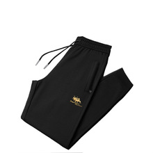 保罗休闲裤男2025新款宽松大码束脚运动卫裤潮牌男士长裤子