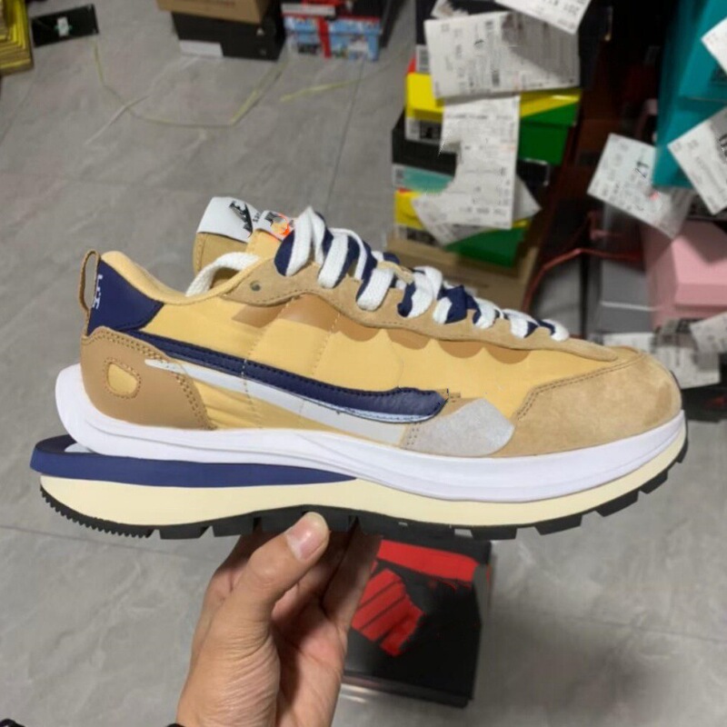 Putian High-End Version Waffle Shoes Sacai3.0 Men's and Women's Sports Casual Running Shoes Low-Top Height-Increasing Third-Generation Shoes