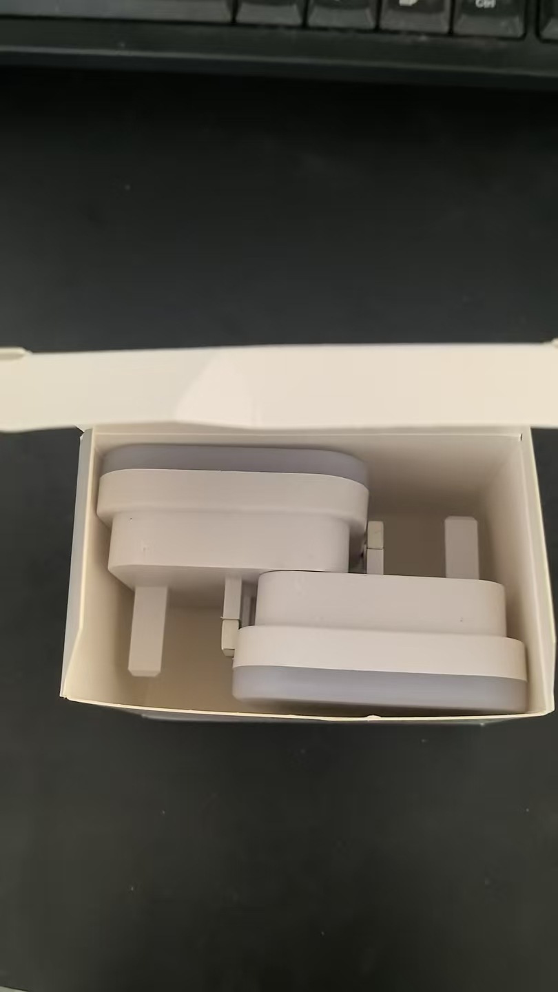 스퀘어 화이트(영국 규격) 2팩