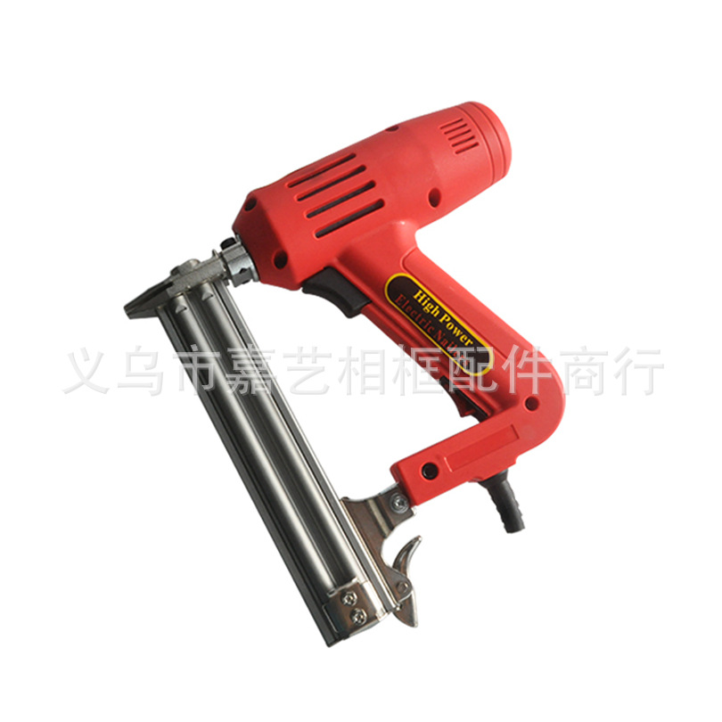 TS-D50 810 红色电动直钉枪 家具装修工具器械  装饰画框工具枪