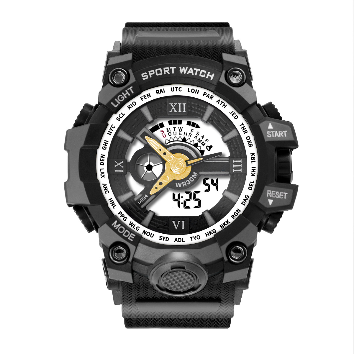 Gaof reloj electrónico nueva juventud deportes al aire libre Moda hombres personalidad creativa reloj al por mayor