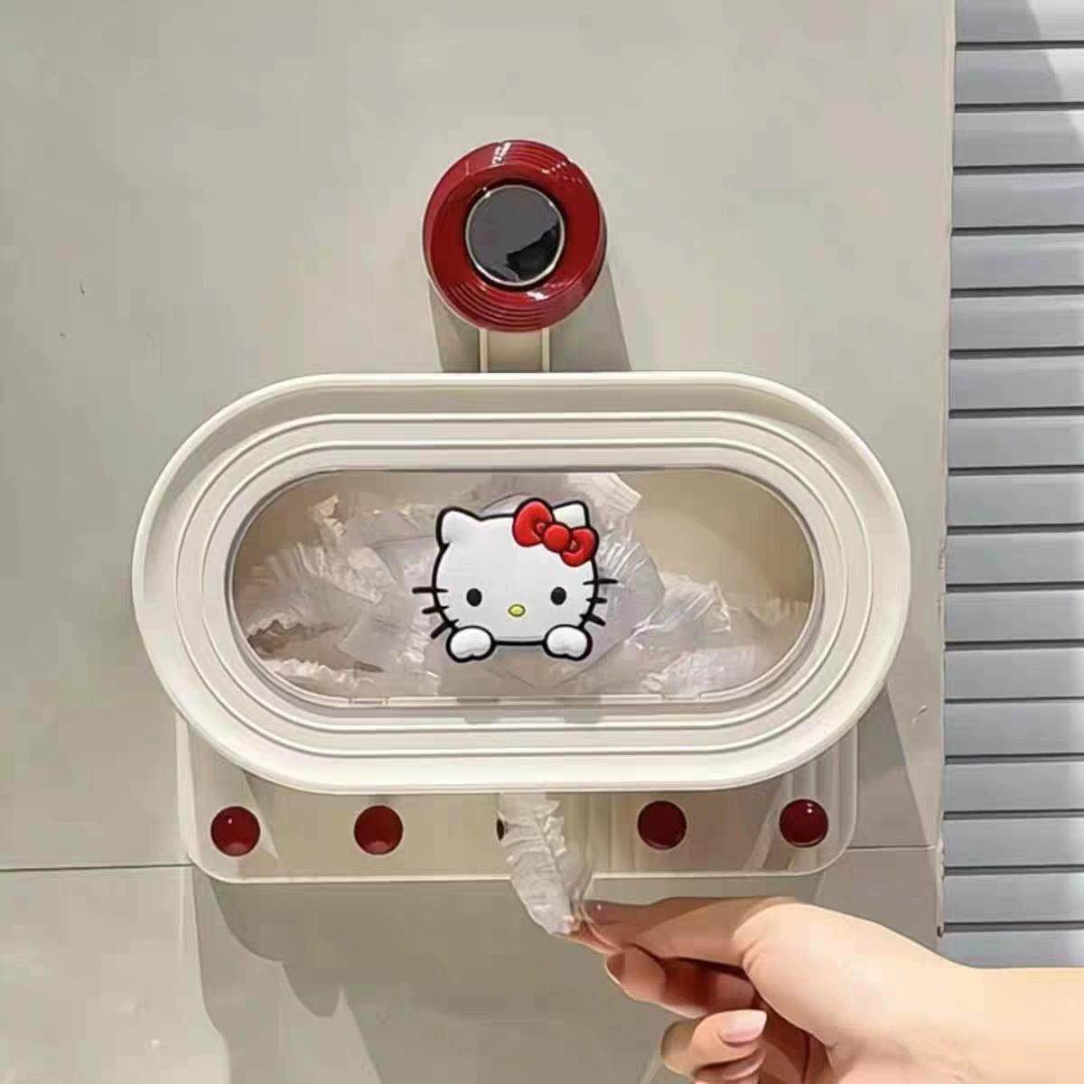 Коробка для присоски для хранения полиэтиленовой пленки