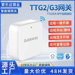Tongtong Lock Ttlock Интеллектуальный шлюз отпечатков пальцев пароль блокировки Bluetooth беспроводной G2/проводной G3 шлюз удаленного управления