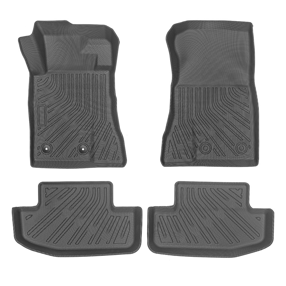 Para Ford Mustang 2015 - 2024 TPE Foot Pads 3D All-Weather Material Cojín del maletero