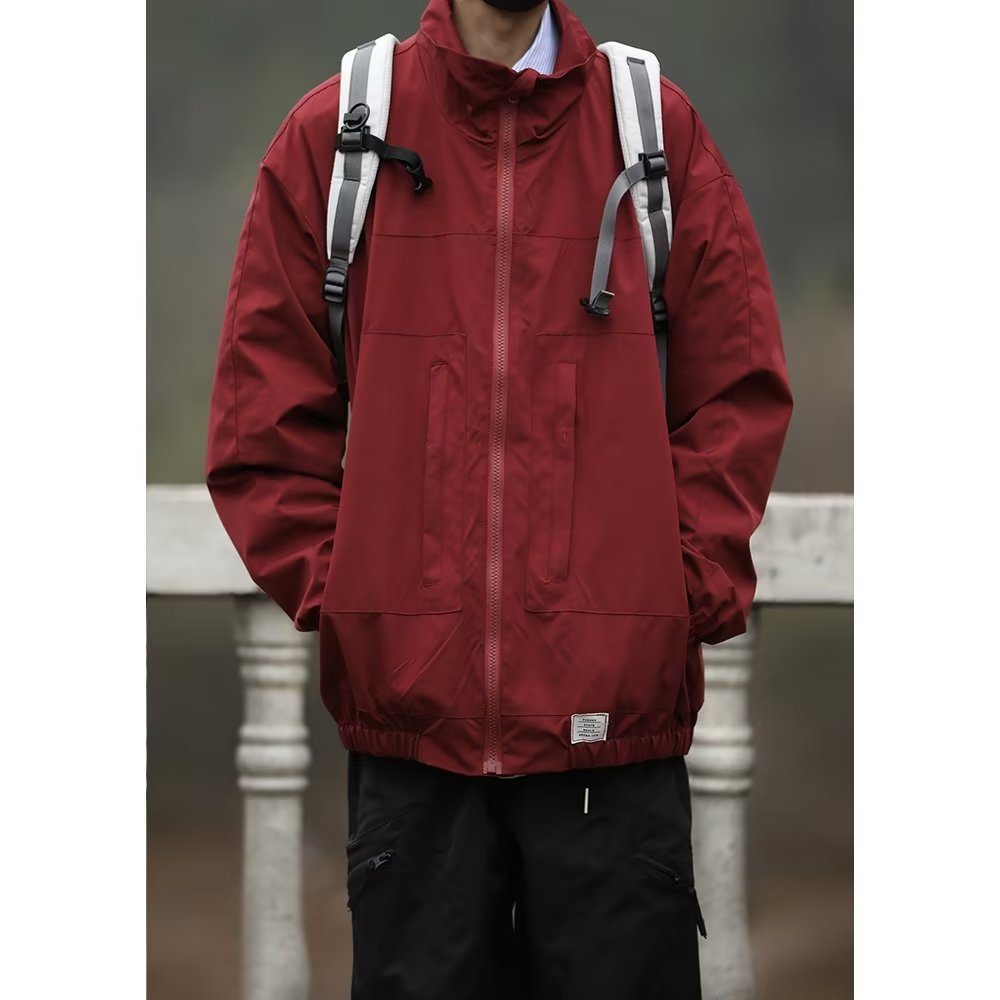 Japanese spring retro jacket for men and women for leisure