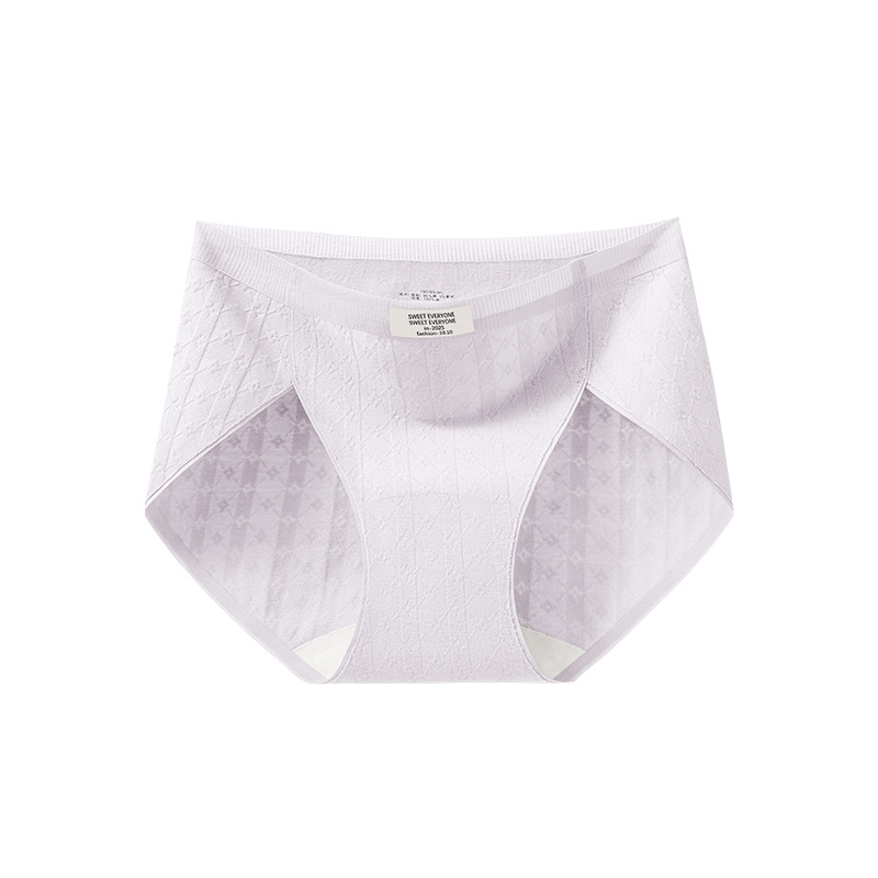 Bragas de algodón puro entrepierna antibacteriana de una pieza sin costuras