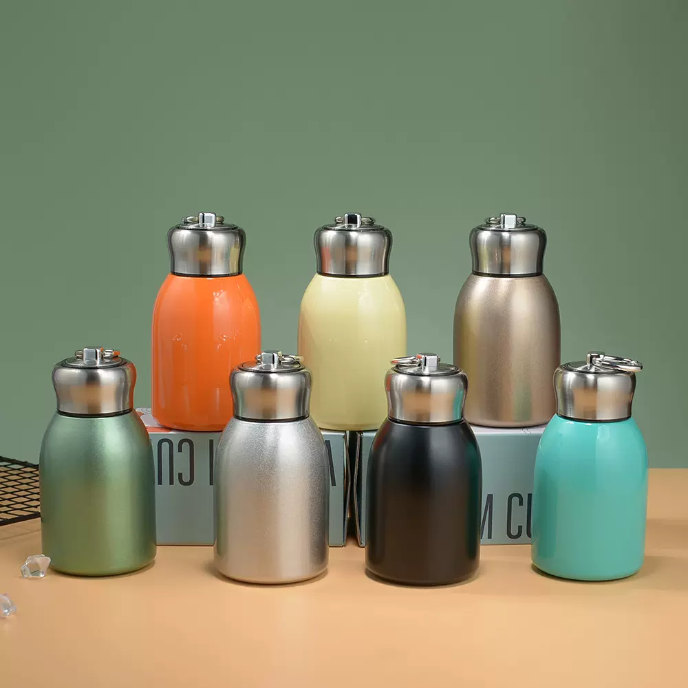 厂家批发现货304不锈钢保温杯小口袋真空杯礼品广告促销杯定制