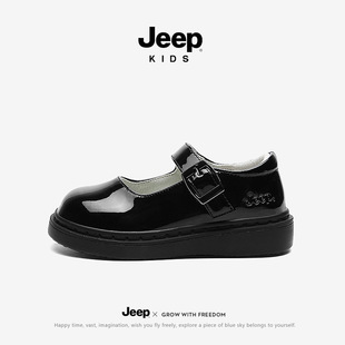 jeep����ŮͯЬ��ͯСƤЬ2021�¿����＾��ɫ�ݳ���Ь��������Ь