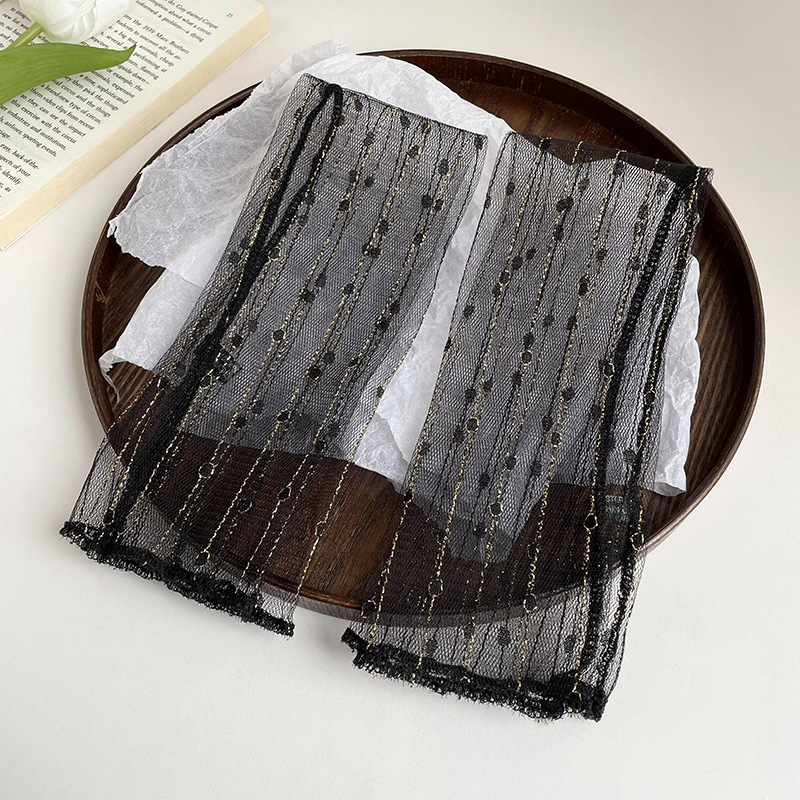 Seda de hielo protección solar overse sleeve verano encaje malla hielo manga conducción al aire libre protección solar protección del brazo protección Hada chiffon overse