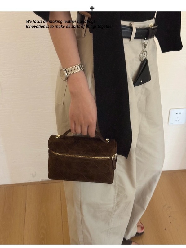 麂皮包包2025新款百搭菱格腋下包链条斜挎单肩女包|undefined