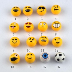 Black 8 smiley face valve cap, personalized expression, car modification cap, tire cover valve cap mouth