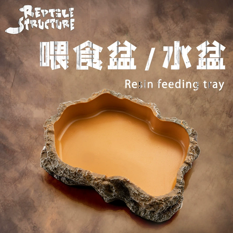 Восхождение корм для домашних животных бассейн вода бассейн рогатая лягушка черепаха змея Ванна домашнее животное грива Лев ящерица дворец отшельник Краб ящик для кормления озеленение