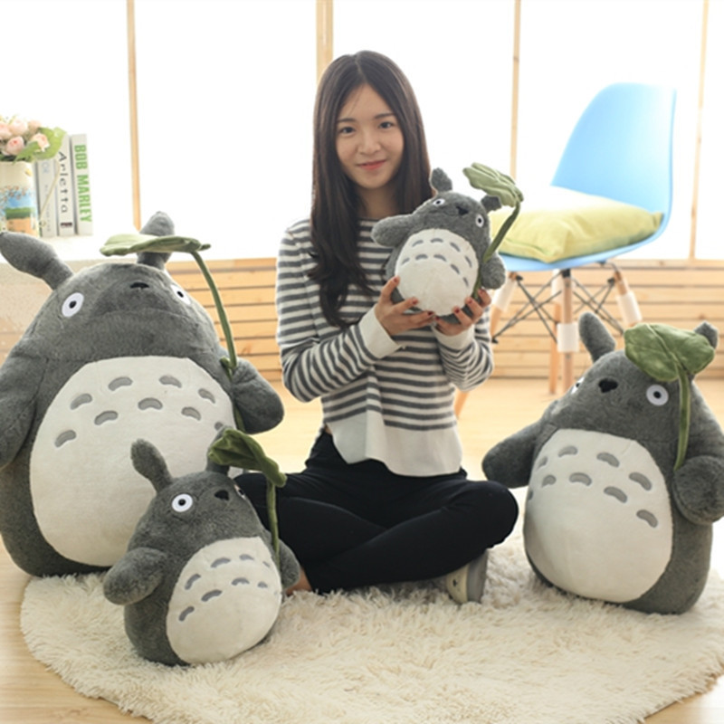 ホット販売トトロ人形日本宮崎駿アニメぬいぐるみ大型人形枕ガールフレンド子供ギフト男性|undefined