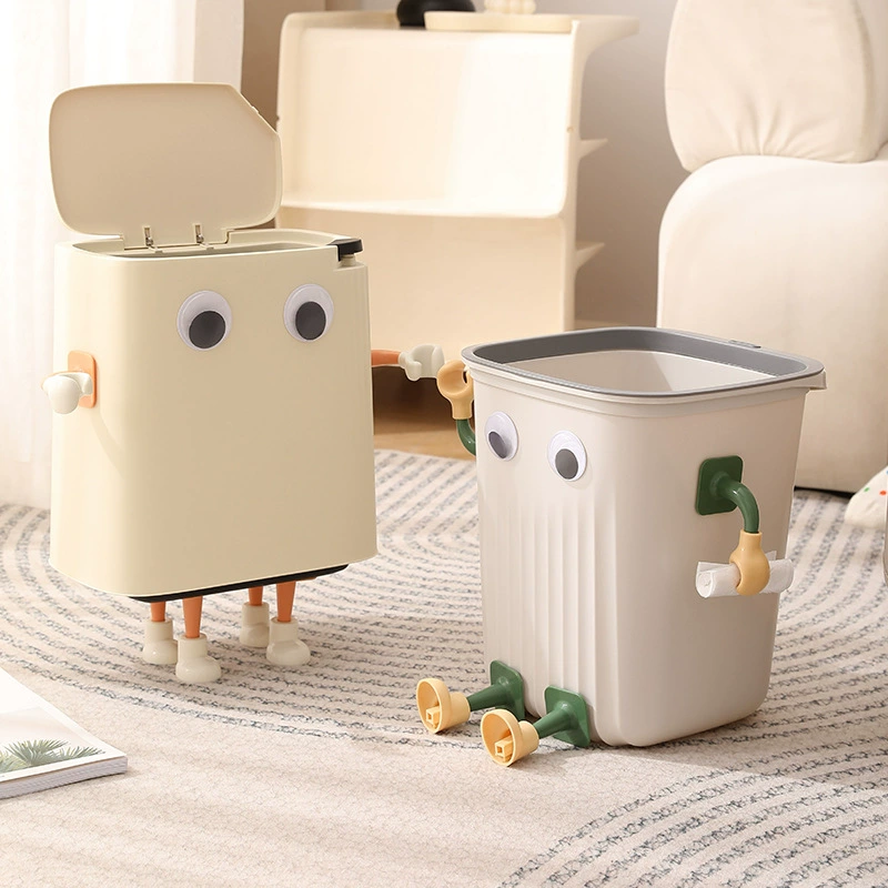 Cute genuine shoes, removable decorations, wipes, garbage can