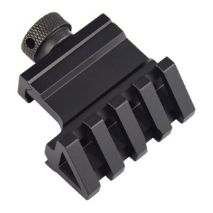 45 degree side guide rail aluminum alloy guide rail bevel bracket guide rail mounting clip 45 degree inclined rail bracket aiming bracket