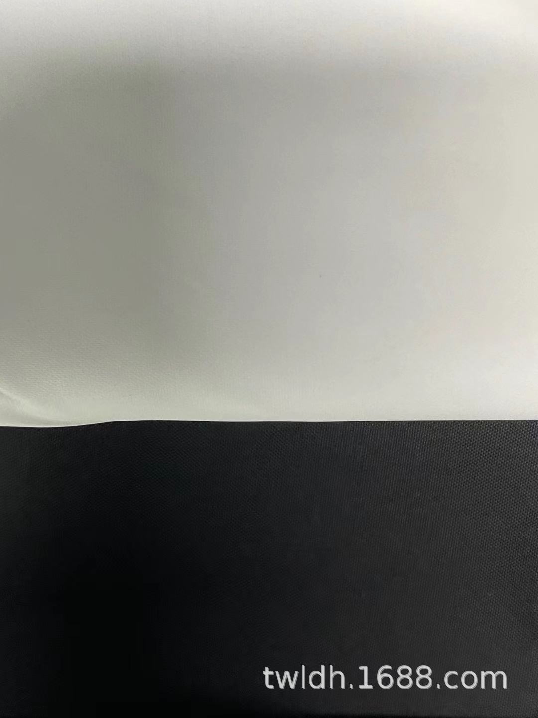 210T尼龙复合白色胶布  摄影器材用黑白尼龙面料 黑白胶布料 (图)