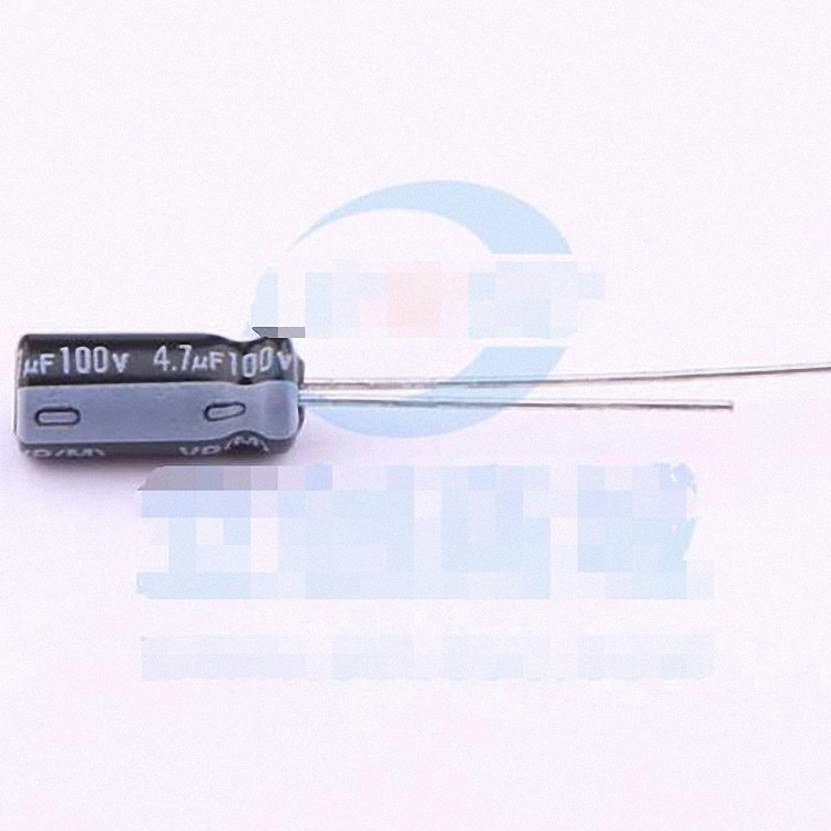UVR2A4R7MDD 参数 4.7uF 100V 引线型铝电解电容