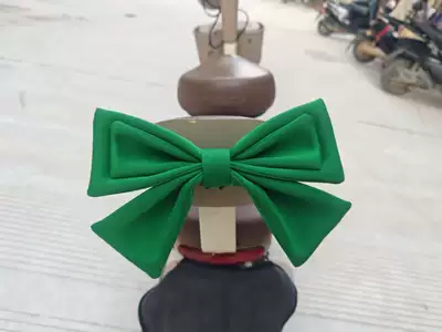 Red Double Layer Large | Motosiklet dəbilqələri - dark-green-bow-base-3m-glue