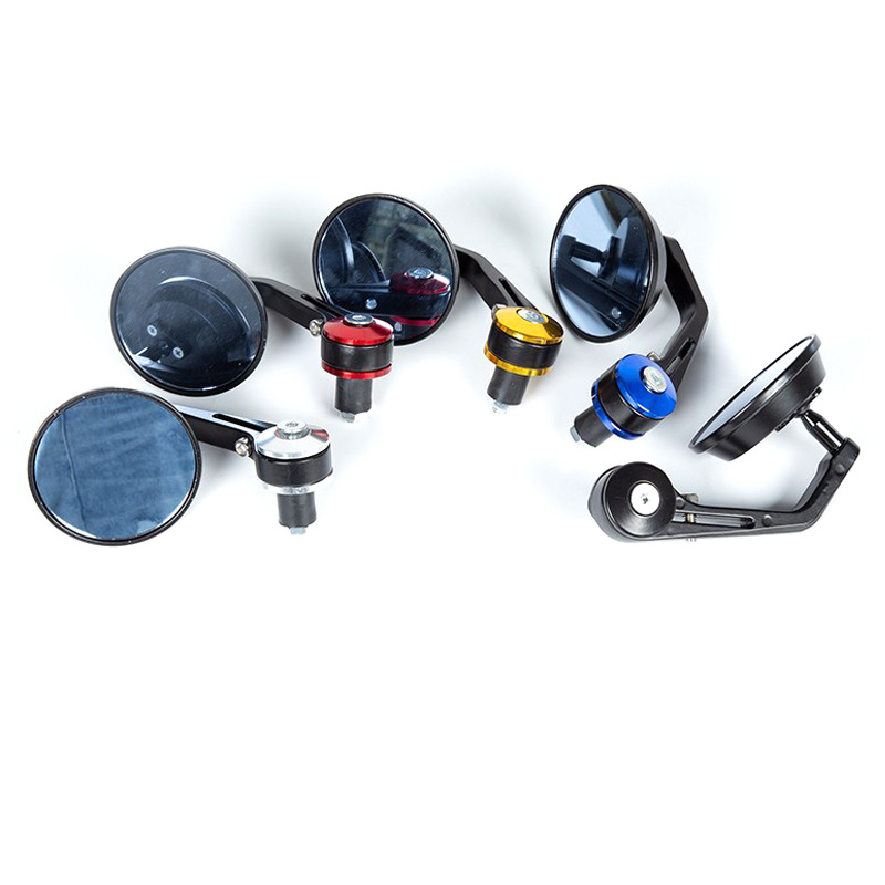Modified motorcycle rearview mirror universal CNC retro handlebar mirror end for VESPA GTV GTS LXV