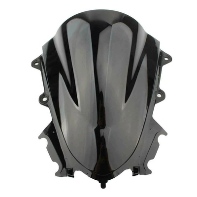 Suitable for Yamaha R25 R3 19-26 modified motorcycle front windshield, windscreen, windscreen mirror (Motorcycle front windshield) - black