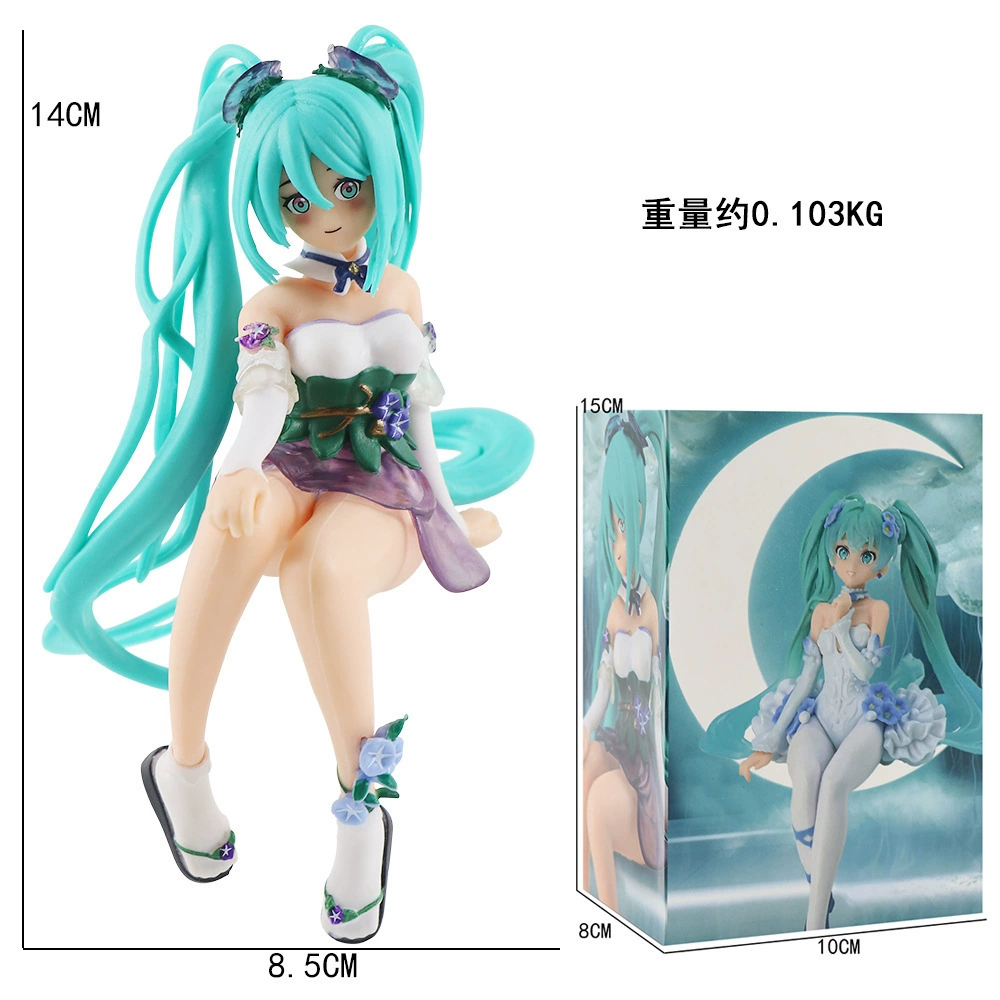 Edition Hatsune Hatskirt PVC Sakura Hatsune куклы Future двухмерная красивая девочка периферийный корпус украшения