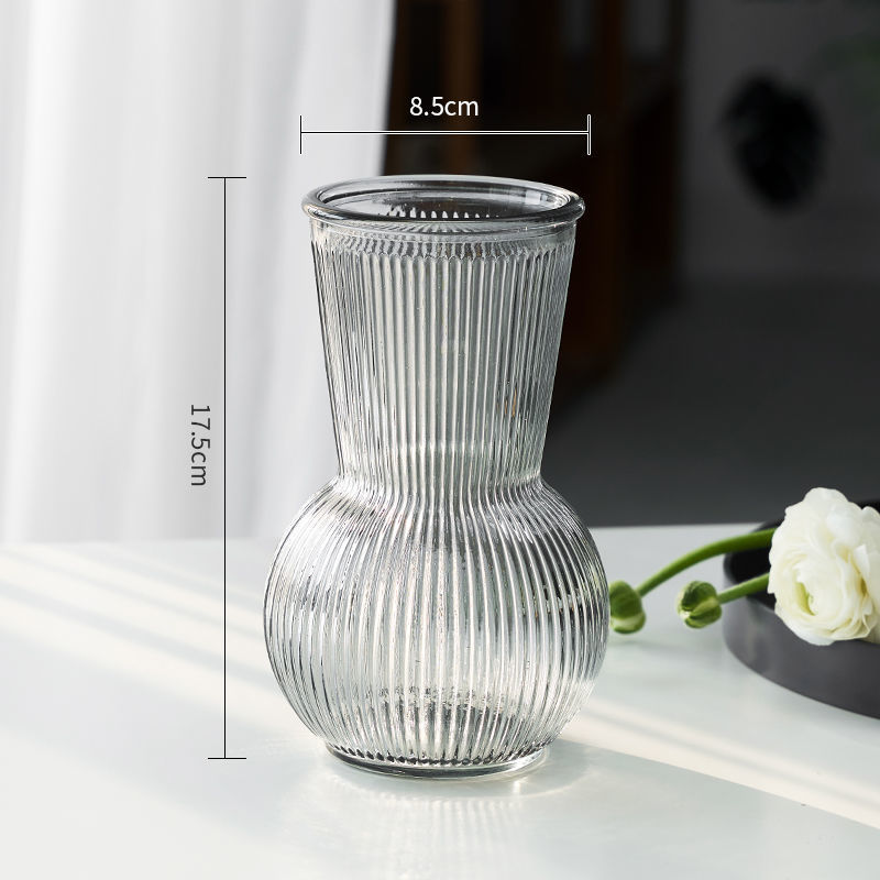 Jarrón creativo combinación árbol patrón vintage jarrón decoración ins viento neto rojo moderno simple jarrón de vidrio al por mayor