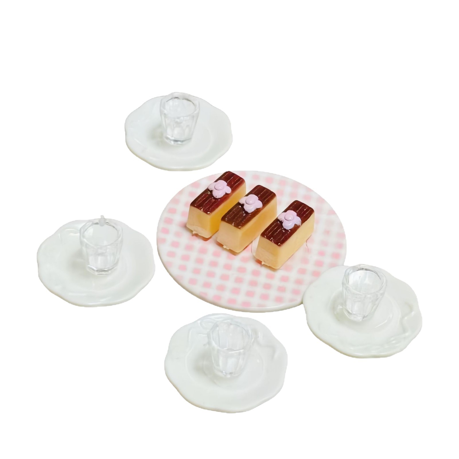 dollhouse  min΢��ԭװʳ��diyģ�ͷ��������������ˮ���̵���