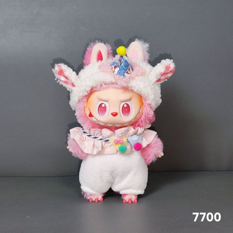 第一世代、第二世代、第三世代ブラインドボックス ラブブ服 ビニールフェイスペンダント ラブブぬいぐるみシリーズ ベビー服 かわいい|undefined