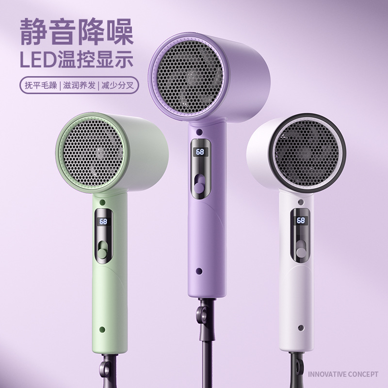 New High-Speed Hair Dryer Household Negative Ion Hair Care Quick-Drying High-Power Hair Dryer Large Wind Hair Dryer