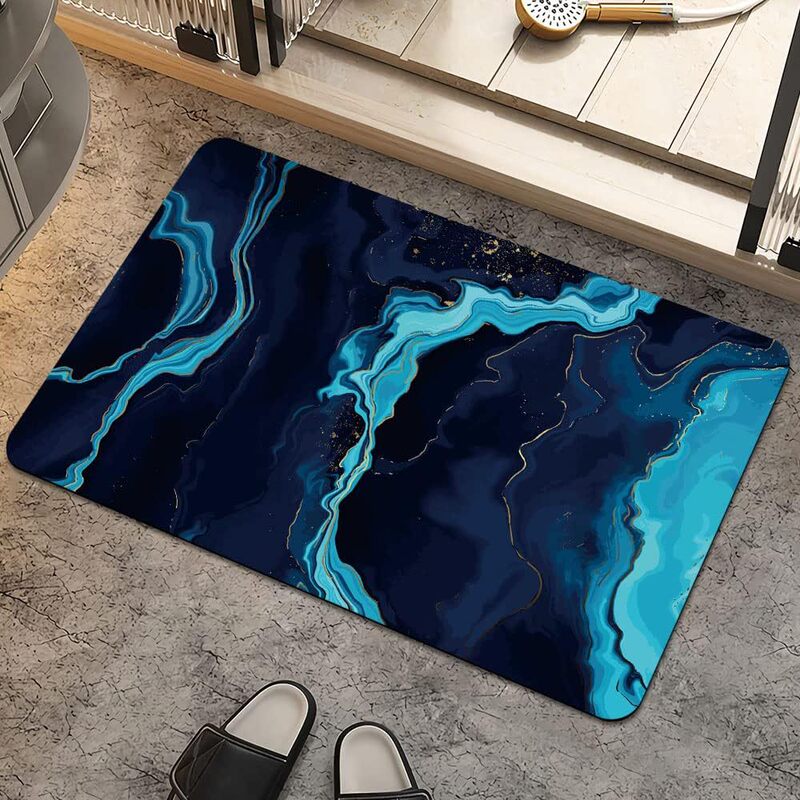 Sfumato Floor Mats, Absorbent Bathroom Door Mats, Household Foot Mats, Diatom Mud Bathroom Mats, Stain-Resistant and Easy-Care Floor Mats