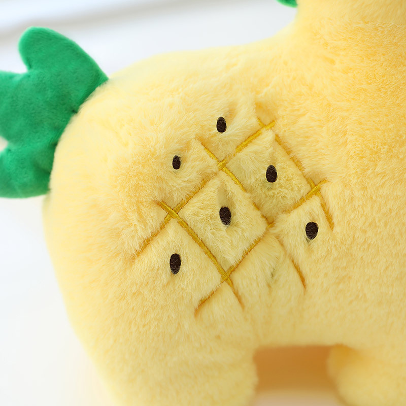 Nuevo en stock lindo piña ciervos marco piña peluche muñeca juguete pony muñeca grab máquina regalo