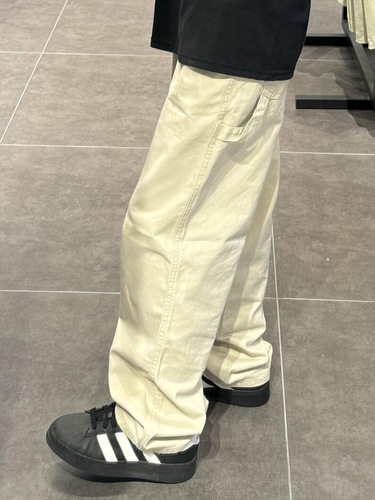 Overalls men's spring and autumn high street American casual pants summer 07qwer multi-pocket loose thin long pants