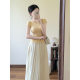 Summer dopamine with a set of salt light ripe wear with net red fried street Korean top skirt two-piece suit