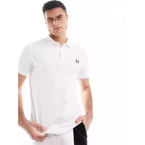 PERRY PERRY Wheat Summer Men Solid Color Short Sleeve Polo Business Casual Collar T-Shirt Paul Shirts
