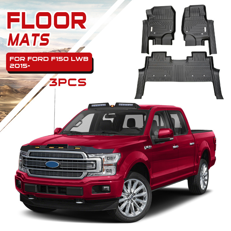 TXR para las alfombrillas de coche Ford F150 alfombrillas impermeables para aves rapaces alfombrillas para pies Floor Mats TPE