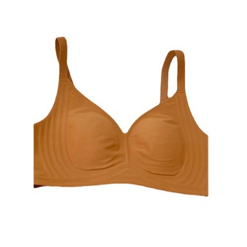  Grinding Hair Thermal Underwear Autumn and Winter Warm Bra No Wires Women's Jelly Strips Push-Up Seamless Women's Bra