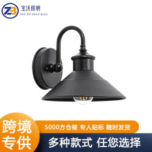 跨境专供户外谷仓灯农舍墙壁灯庭院别墅阳台灯户外防水走廊别墅灯