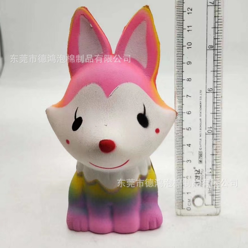 PU慢回弹公仔玩具 聚氨酯发泡促销礼品仿真公仔玩具解压捏捏乐