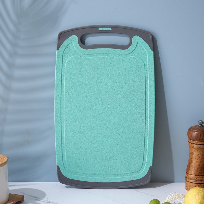 Transfronterizo nórdico simple tablero de paja de trigo tablero de cocina tablero de corte portátil fruta BaoMa tablero de corte de alimentos suplementarios tablero de corte de verduras