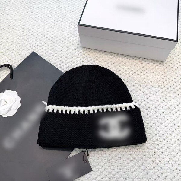 Demi-season knitted woolen keep warm knitted hat for men and women
