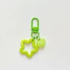 Green pendant heart-shaped