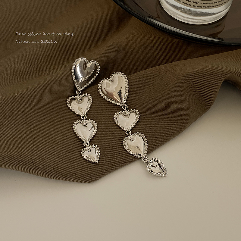 Long summer small design earrings